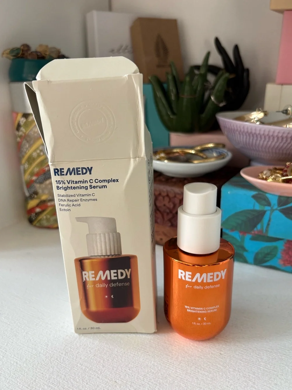 REMEDY 15% Vitamin C Complex Brightening Serum for Daily Defense, 1 fl. oz